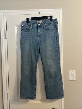 Madewell Light Blue Cropped Jeans